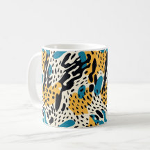 Colorful Animal Print Mug 06