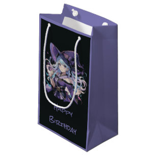 Colorful/Anime/witch/Halloween Small Gift Bag