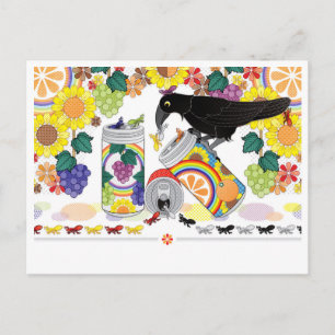 COLORFUL ANT(remake) Postcard