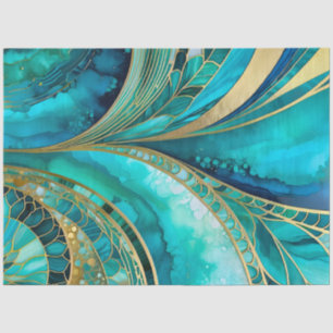 Colorful Art Deco Tissue Paper