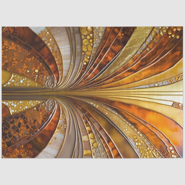 Colorful Art Deco Tissue Paper (Front)