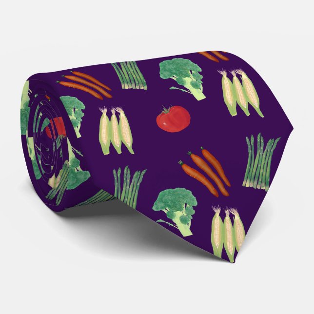 Colorful Assorted Vegetables Ties (Rolled)