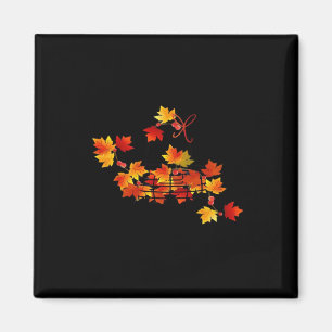 Colorful Autumn Leaves Basket It’s Fall Y’all Magnet