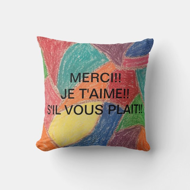 colorful Autumn pillow (Front)