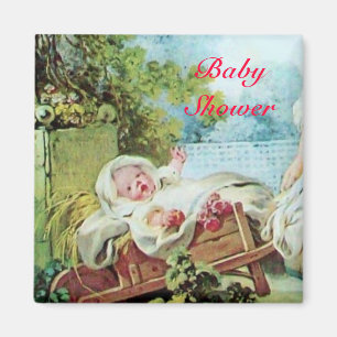 COLORFUL BABY SHOWER MAGNET