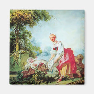 COLORFUL BABY SHOWER MAGNET