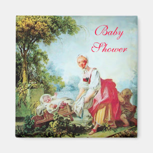 COLORFUL BABY SHOWER MAGNET