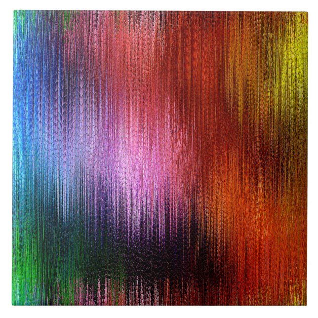 Colorful Background Pattern Tile (Front)