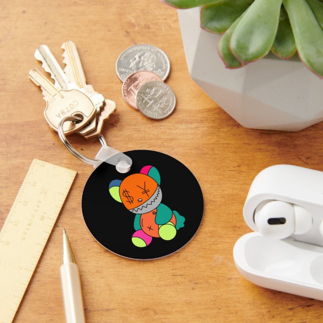 Colorful bear key ring (Desk)
