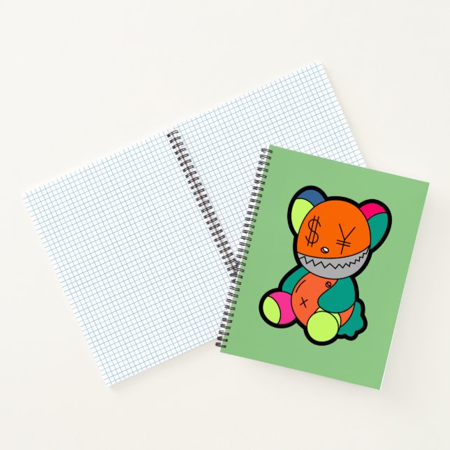 Colorful bear notebook (Inside)