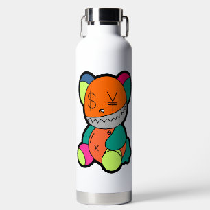 Colorful bear water bottle