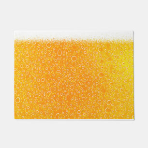 Colorful beer doormat