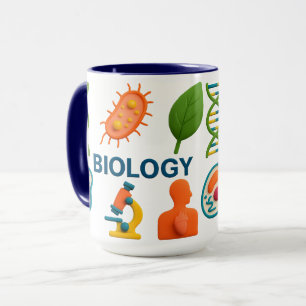 Colorful Biology Science Ceramic Mug