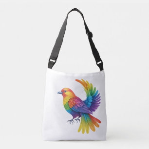 Colorful Bird Crossbody Bag