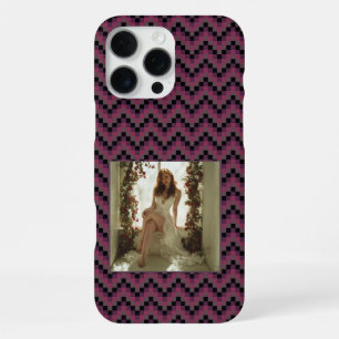 Colorful Birthday Gifts For Girlfriend Herringbone iPhone 16 Pro Max Case