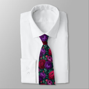 Colorful Birthday Gifts For Men Ranunculus Flower Tie