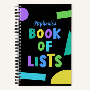 Colorful Book of Lists