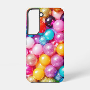 Colorful Bubbles Sparkling Pop Bead Samsung Galaxy Case