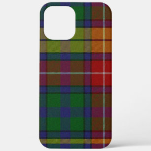 Colorful Buchanan Tartan Plaid iPhone 12 Pro Max Case