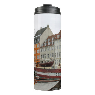 COLORFUL BUILDINGS BESIDE THE RIVER THERMAL TUMBLER