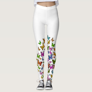 Colorful Butterflies Leggings