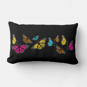 Colorful Butterflies Pillow