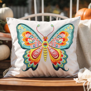 Colorful Butterfly Cushion