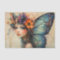 COLORFUL BUTTERFLY FAIRY GIRL DECOUPAGE