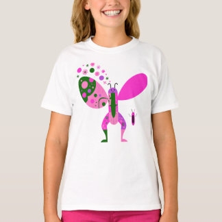 Colorful Butterfly Graphic T-Shirt