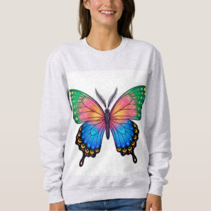  "Colorful Butterfly Hoodie – Unique, Stylish & Co