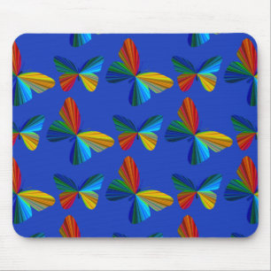 Colorful Butterfly Mouse Pad