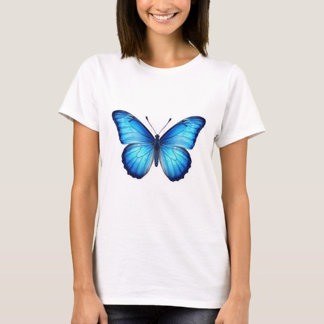 Colorful Butterfly T-Shirt – Trendy Youth Tee (Front)