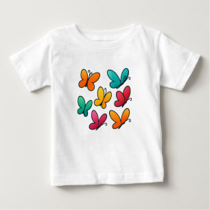 Colorful Butterfly Tee