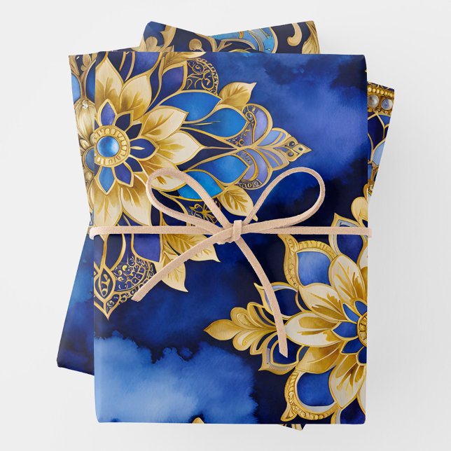 Colorful Byzantine Art Wrapping Paper Sheets (Creator Uploaded)