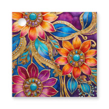 Colorful Byzantine Jewel Art Gift Tags