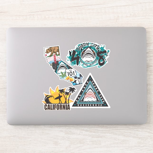 COLORFUL California Decal Set (Computer)