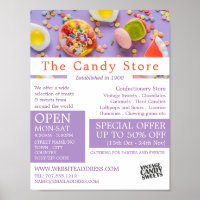 Colorful Candy, Confectionery Supplies Advert