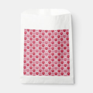 colorful candy Valentine's day heart pattern Favour Bags