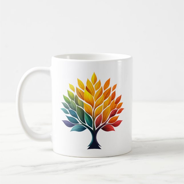 Colorful Canopy Mug (Left)