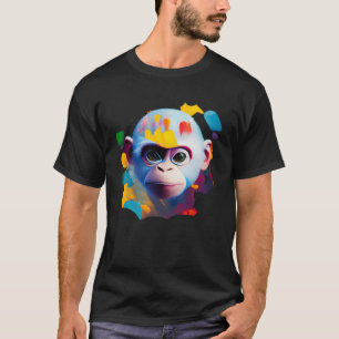 Colorful Capuchin Monkey  1 T-Shirt