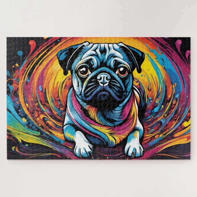 Colorful carlin jigsaw puzzle (Horizontal)