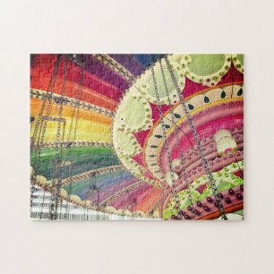 Colorful Carousel Jigsaw Puzzle