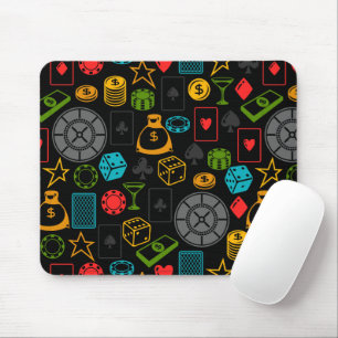 Colorful Casino Icons     Mouse Pad