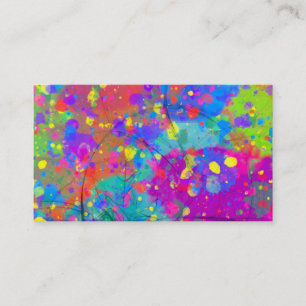 Colorful Celebration Business Card