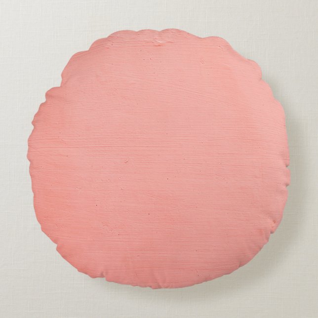 Colorful cement wall texture and background3d, abs round cushion (Front)