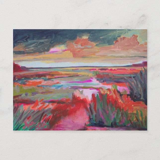 Colorful Chaos Postcard (Front)