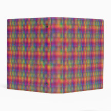 Colorful Checker Abstract Pattern