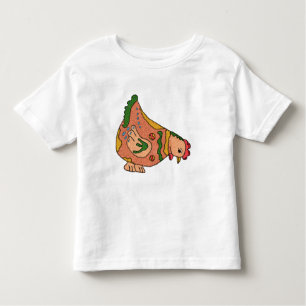 colorful chicken toddler T-Shirt
