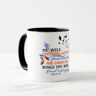 COLORFUL CHRISTIAN QUOTE MUG