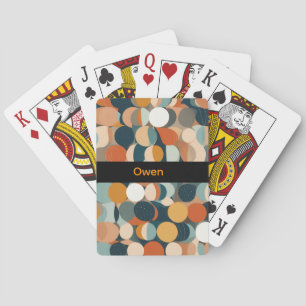 Colorful Circles Playing Cards